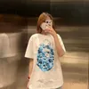 Männer T-Shirts Camo Print Affenkopf Kurzarm Sommer T-shirt Frauen Oversize Paar Lose Baumwolle Top Mode Männer T230327