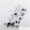 Spazi vuoti per sublimazione A3 300 pezzi Puzzle Puzzle in bianco bianco per annunci Pressa di calore Stampa a trasferimento termico Cr Dhixy