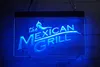 LD1757 LED Strip Lights Sign The Mexican Grill 3D Engraving Free Design Wholesale Retail