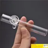 Labs Glass Hand Pipe for Smoking Labs Sherlock Spoon Hand Tobacco Pipe thick Steamroller glass oil burner with honeycomb bowl