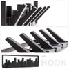 Hooks Rails Wall Mount Multipurpose Hook Sturdy Storage Pastoral Style Black Coat Hanger Hållbar stadsbild Konstkläder Dekorativ 230327