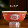 Dinnerware Sets 4.5 Inch Jingdezhen Ramen Bowl Ceramic Bone china Rice Soup Bowls Container Home Kitchen Tableware Accessories Crafts 230327