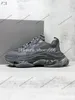 Paris Casual Shoes Triple S Clear Sole Trainers Pappa Sneaker Black Overdimensionerade män Kvinnor Beige Bästa kvalitetslöpare Chaussures Balenciagas Balencaiga skor