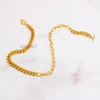 Chaînes plus épaisses chaîne cubaine en acier inoxydable collier hommes femmes lien tour de cou mode minimaliste hip rue collier bijoux YS 371