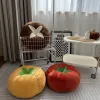 Creative Vegetables Tomatoes Persimmon Mushroom Plush Toy Cute Fruit Stuffed Sofa Cushion Room Decor Pillow Lovely Gift Present 45cm