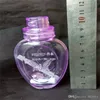 Narguilés Papillon acrylique narguilé Bangs en verre en gros Brûleur à mazout Conduites d'eau en verre Plates-formes pétrolières Fumer