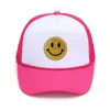 Designer Baseball Hat Smil Geborduurde Fashion Street Colors Trucker Cap Hoge kwaliteit katoenen pet voor heren dames