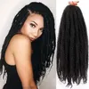 100% Kanekalon Fiber Marley Braiding Hair Synthetic Twist Hair Extensions 18 Inch 100g