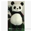 Ny vuxen härlig panda maskot kostym anpassa tecknad anime temakaraktär vuxen storlek jul födelsedagskostymer