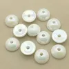 Altro Arrivo 18mm100pcs UVClearWhite Semicircolare Medio Foro Perlina Per Collana Orecchini Parti FAI DA TE Risultati Dei Monili Componenti 230325