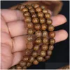 Beaded 1 Pcs Latest Wenge Prayer Beads Tibetan Buddhist Mala Buddha Bracelet Rosary Wooden Psera Hombre Drop Delivery 202 Dhboe