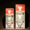 Conjuntos de chá de café Japão Hario Filtro Copo V60 Resina Drip Hand Punch Coffee VD 01 02 Tool 230327