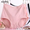 Women's Panties 3pcs/Lot Big Size XL-6XL Sexy High Waist Womens Cotton Solid Panties Breathable Briefs Underwear Lingerie Panty Female Intimates 230327