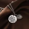 Chains Family Love Hollow Heart Mother's Daughter Dogs Paws Print Chain Charm Pendant Necklace Jewelry Grandma Gift Women Choker Collar