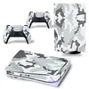 Console Decorations camouflage Game PS5 Digital Edition Skin Sticker Decal Cover for 5 Controllers 2306 230327