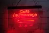 LD4421 LUZES DE LED LUZES SIGN CAFE DE PASSAGEM BILLARD 3D ARGAVE