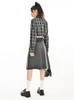 Saias de cor sólida saias plissadas femininas moda moda alta cintura estilo preppy Mini saia feminina coreana chic street A-line saia outono inverno 230327