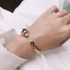Street trend persoonlijkheid gouden armband dominante zwarte gevlekte cheetah Armband luipaard hoge kwaliteit gratis geschenk liefhebbers partij luxe liefde