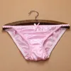 Dames slipje 2 stks/veel lieve meid boog lage taille vrouwelijk ademende sexy zijden ondergoed briefs pure zijden vork 230327