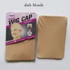 Wig Caps 30pcs 15 Bagstointing Cap Modna rozciągliwa siatkowa czapka siatkowa Tkanie Black Brown Beige Hair Net Caps Neats 230327