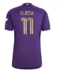 Orlando City 2023 Jerseys de futebol 23-24 personalizados 9 Kara 10 Pereyra 11 Ojeda 17 F.Torres Kingcaps Futebol personalizado Design de atacado seu próprio