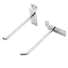 Продолжительные товары для крючков Shop Store Slatwall Single Hook 4 Size Supermarket Display Fitting Jouring Hanger DH9302