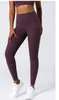 LL Yoga Suit Plush Align Leggings Leopard Print High Waist Multiple For Seamless Running Cyclin Pants 5 Colors