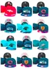 Créateur de mode Snapbacks réglables Chapeaux ajustés Broderie Football Basketball Lettre en coton Mesh flex Bonnets Chapeau plat Hip Hop Sport Extérieur Mélange de casquettes Snapback