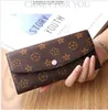 Designer Leather Long Bamboo Portefeuille Fashion Women Organisateur Portefeuilles Classic Long Purse Lady Money Sac Zipper Pouche Pocket Cy567