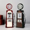 Other Home Decor Antique Classical Model Retro Vintage Wrought Metal Crafts for Decoration or Birthday Gift American Old Gas Pump 230327