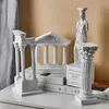 Autre décor à la maison Panthéon romain Dôme Architecture Modèle Colonne Temple Grec Bâtiment Décoration Plâtre Pilier Résine Sculpture 230327