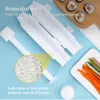 Sushi Tools DIY Quick Sushi Making Machine Japanese Rolled Rice Meat Vegetable Mold Sushi Bazooka Roll Maker Kitchen Tool Bento Accessories 230327