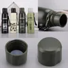 Su Şişeleri 530 750 Saman Paslanmaz Çelik Termal Yalıtımlı Termos Kupa Düz Kupa Şişe Tumbler Termokup 1pcs 230327