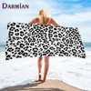 Toalha Darmian 2023 Trend Leopard Bath Bath Comfort Comfort Soft Beach Absorvente Cabelo de rosto de rosto Rápido Toalhas secas TOALLA