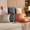 Cuscino Cuscino decorativo 45 45 cm Bronzing Geometric Sofa Throw Pillowcover Soggiorno Cuscino Home Office Federa 230327