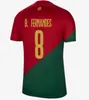 23 24 25 Portugal soccer Jerseys RoNalDo Retro Long Sleeves Portuguese Jerseys JOAO FELIX RUBEN NEVES DIOGO PORTUGIESER Portugal football shirt Team Men Kids kit