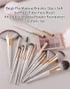 Ferramentas de maquiagem Zoreya Makeup Brushes Conjunto de 16pcs pó Fundação Cinelaash Sombra de Eye Large Make Up Brush Beauty Tool Cosmetic 230325