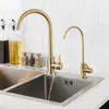 Kitchen Faucets Faucet With Tap Drinking Water Purifier Set Stainless Steel Mixer Sink Tap( Hoses Not Include