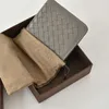 Wallets Women's Purse Luxury Brand Design Woven Wallet Ultra-Thin 100% Sheepskin Card Holder Fashion Simple Short Purse Soft Money Case G230327