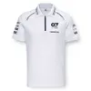 Scuderia Alpha Tauri t-shirt Polo Yuki Tsunoda Pierre Gasly2023 formule 1 vêtements de ventilateur de voiture PolyesterQ087