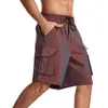Męskie szorty Duyit swobodne nylonowe kombinezon fluorescencyjny męski zmieniający kolor tkany luźne pneumpowanie pięciopunktowe spodnie