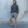 High Street Solid Designer Shorts Fashion Brand Season 6 Loose Capris Knee Length Sweatpants