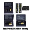 عبوة سوداء جديدة أصلية Bestfire BMR 18350 بطارية 18650 2700mah 50a 3.7v 3100mah 40a 1300mah 30a خلية ليثيوم قابلة لإعادة الشحن