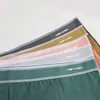 Unterhosen 4 Stücke Herren Boxershorts Baumwolle Unterwäsche Sexy Höschen Mann Unterhosen Männlich Weiche U Convex Dessous Großhandel Viele Plus Größe L-5XL 230327