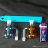 Rookpijpen kalebasketel, groothandel Bongs Oil Burner Glass Pijpen Waterpijpen Glazen pijp