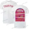 T-shirts pour hommes Trapstar Street Brand T-shirts Hommes coucher de soleil en mer art Print T T230327