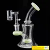 Volcanic Core Electric Domeless Quartz Banger Nail Smoking Accessories for 20mm Heating Coil with 9mm Hollw Bottom for Glass Water Bongs