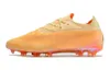 Mannen Voetbal Schoenen Phantom GX Elite DF Link FG Slip-on Vrouwen Jongens Hoge Laarzen Cleats Maat 39-45 MET DOOS