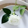 Simulering Rose Feel Flanell Rose Simulation Flower Wedding Holding Flower Fake Flower High-klass Hushåll Silkblomma