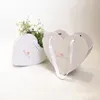 Confezione regalo 2023 Stock trasparente 2 pezzi / set Fioriera a forma di cuore Forniture per fioristi Regali di nozze San Valentino